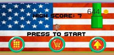 Flappy Donald Trump screenshot 6