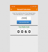 Radio Precode Calculator For R screenshot 0