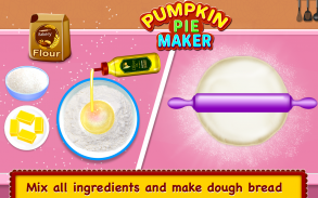 Pumpkin Pie Maker - Dessert Food Cooking Game screenshot 6