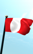 Peru Flag 3D Free Wallpaper screenshot 0