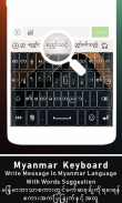 Zawgyi Keyboard, Myanmar Keyboard with Zawgyi Font screenshot 3