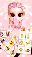 Bubble Gum Doll Keyboard Backg screenshot 3