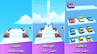 Merge Car Run - Evolution Race screenshot 6