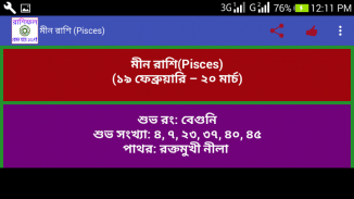 রাশিফল ২০১৭ horoscope screenshot 1