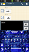 Blue Keyboard screenshot 1