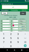 Tolerance Calculator screenshot 1