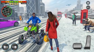 Bike Taxi Games ATV screenshot 0