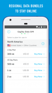 GigSky: Buy eSIM Online screenshot 1