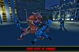 Werewolf Rampage: City Battle 2018 screenshot 1