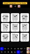 Guitar Chord Transposer screenshot 1
