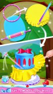 Pembuat kue Dandani sang putri Kue–Desain Kue Game screenshot 2