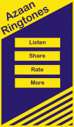 Azaan Ringtones screenshot 1