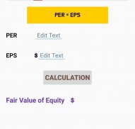 Stock Price Calculator-DCF of Warren Buffett, RIM screenshot 2