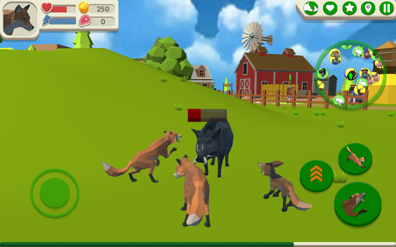 Fox Family - Animal Simulator 3d Game - Загрузить APK для Android | Aptoide