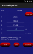 Antoine Equation Lite screenshot 7