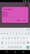 Labels (Lists Keeper) screenshot 7