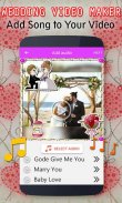 Wedding Video Maker with music screenshot 6