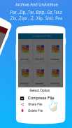zip unzip e rar unrar extrair compress screenshot 0