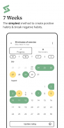 7 Weeks - Simplest Habit and Goal tracking screenshot 2
