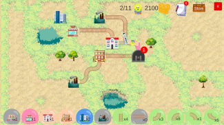 Egghead Train Dash - A Time Management Game screenshot 2