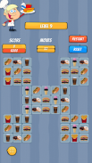 Match 3 - Fast Food screenshot 1