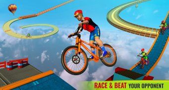 BMX Cycle Racing Stunts 3D screenshot 1