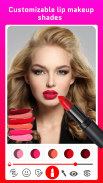 Maquillaje Photo Salón de belleza-Estilo de moda screenshot 7