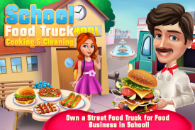 Food Truck Cooking & Cleaning screenshot 0