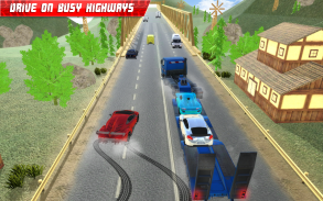 Racing Challenger Highway Police Chase:Free Games screenshot 2