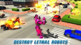 Croc Robot Car Game:Robot Game screenshot 4