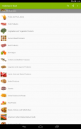 Таблица калорийности продуктов screenshot 4