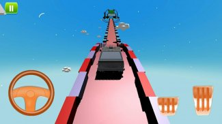 Stunt Car Cartoon Game screenshot 1