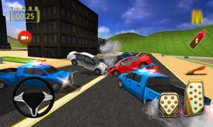 SuperHero Police Truck Chase: Gangster Escape screenshot 1