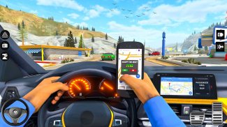 Crazy Car Driving: Taxi Games screenshot 5