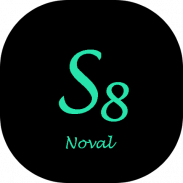 S Noval Black EMUI 5/8 Theme screenshot 2