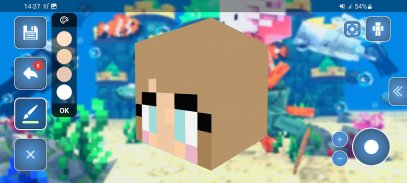 3D Skin Editor for Minecraft screenshot 4