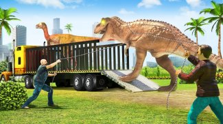 Dino Animal Transporter Truck screenshot 0