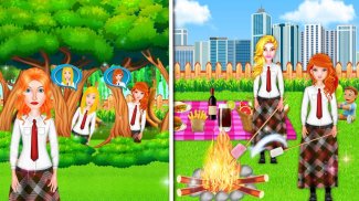 Theme Park School Trip: Summer Picnic Adventure screenshot 4