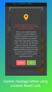 Geo Location File Locker screenshot 6