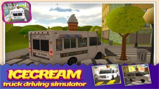 IceCream Delivery Truck Sim 3D screenshot 11