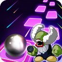 FNF Tricky Crazy music game - Hop tiles