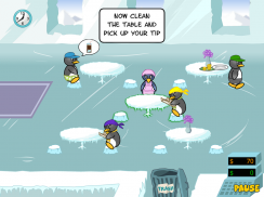 Penny The Penguin Restaurant Dinner 2 screenshot 0