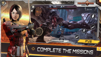 Proje Savaşı Mobil-çevrimiçi nişancı aksiyon oyunu screenshot 14