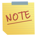 Note - Sticky notes