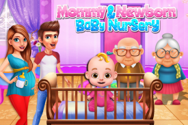 Mommy Care Newborn Baby Games screenshot 0