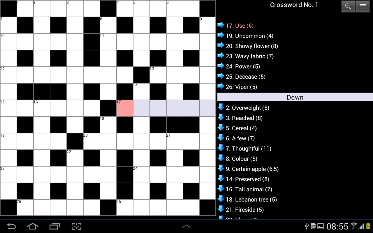 Crosswords For Android