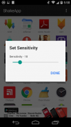 Shake and Open App screenshot 1
