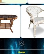 Antique Rattan Chair Table screenshot 6