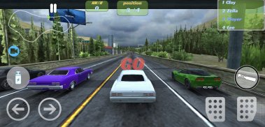 City driving in car racing screenshot 7