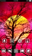 Red Full Moon Theme C Launcher screenshot 2